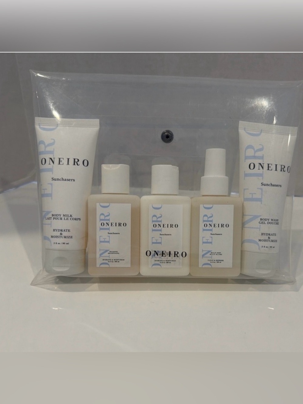 ONEIRO Travel Moisturizer Set — Cream & White Hydration Kit - Picture 8 of 8